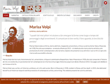 Tablet Screenshot of marisavolpi.it